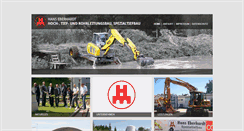 Desktop Screenshot of eberhardt-bau.de